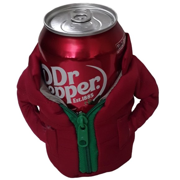 Set of 4 Puffer jacket drink holders as pictured NWT - Picture 2 of 3